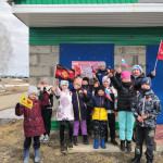 В СЕЛЕ ВОЛОДИНО ПРОШЛА АКЦИЯ “ГЕОРГИЕВСКАЯ ЛЕНТОЧКА”.