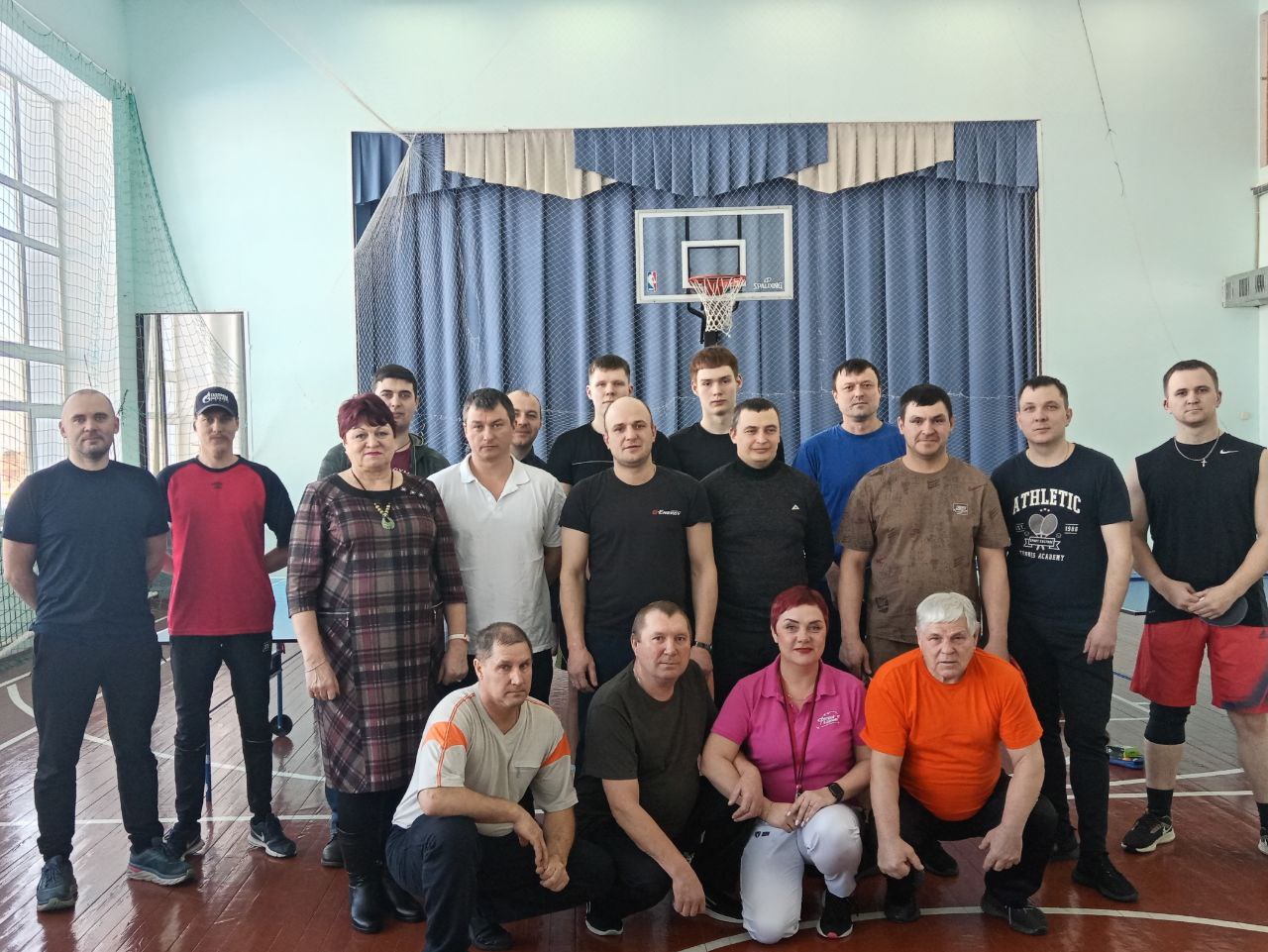 В честь празднования Дня Защитника Отечества прошел турнир по настольному теннису.