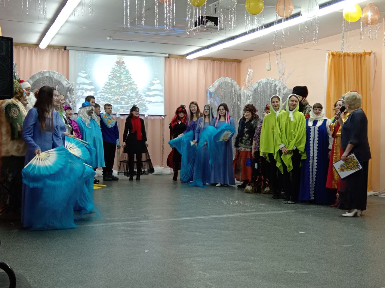 В Володинском Доме культуры Состоялся спектакль «Летучий корабль».